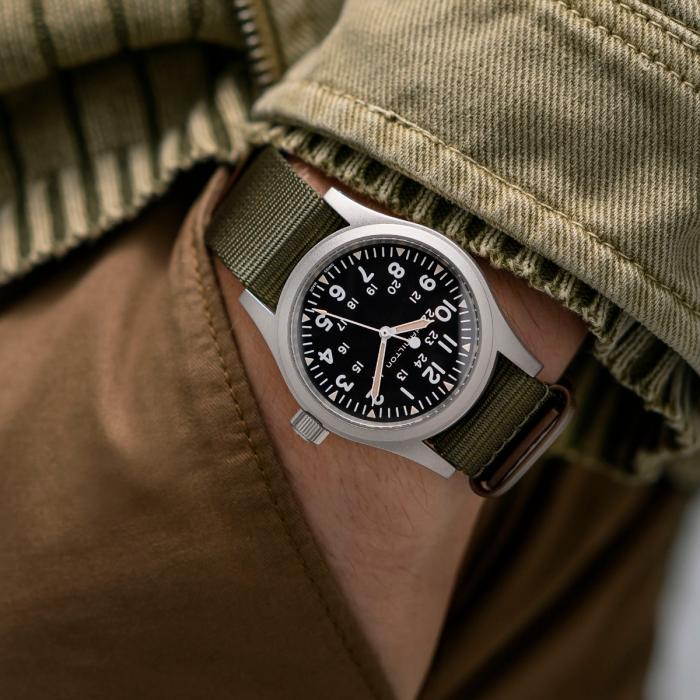 HAMILTON KHAKI FIELD MECHANICAL 38MM – Elvido Campaniello Gioielli