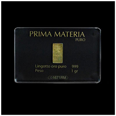 Lingotti in Oro 999 in blister