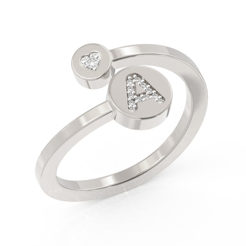 Anello Artlinea contraire in oro 18kt