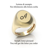 Anello Artlinea chevalier in oro 18 kt