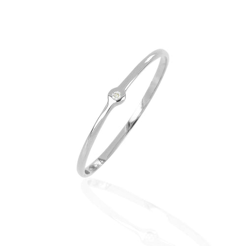 Anello in oro bianco