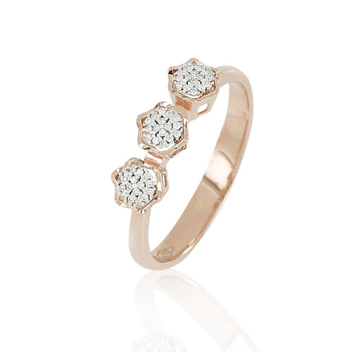 Anello Trilogy fiore