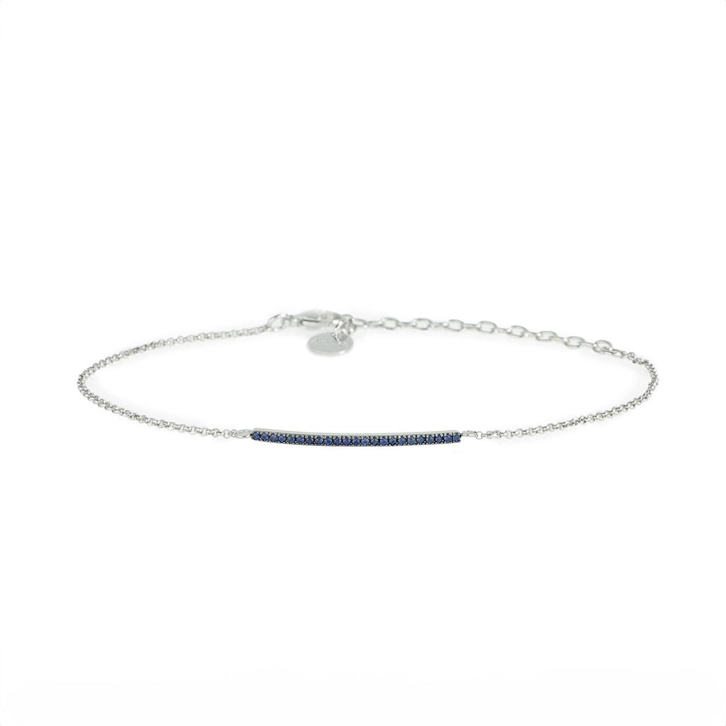 Bracciale Tennis con Zaffiri