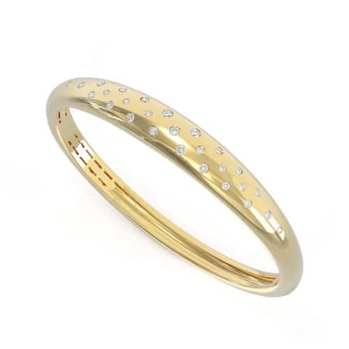 Bracciale in oro 18kt con diamanti