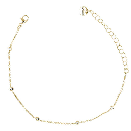 Bracciale in oro e diamanti