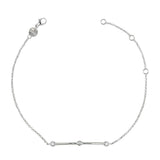 Artlinea bracciale in oro 18kt con diamanti