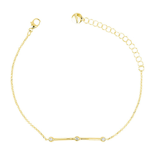 Bracciale in oro con diamanti