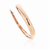 Artlinea bracciale rigido contrariè in oro 18kt