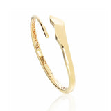 Artlinea bracciale rigido contrariè in oro 18kt