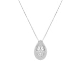 Artlinea collana goccia in oro 18kt