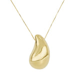 Artlinea collana in oro 18kt con finitura lucida gialla