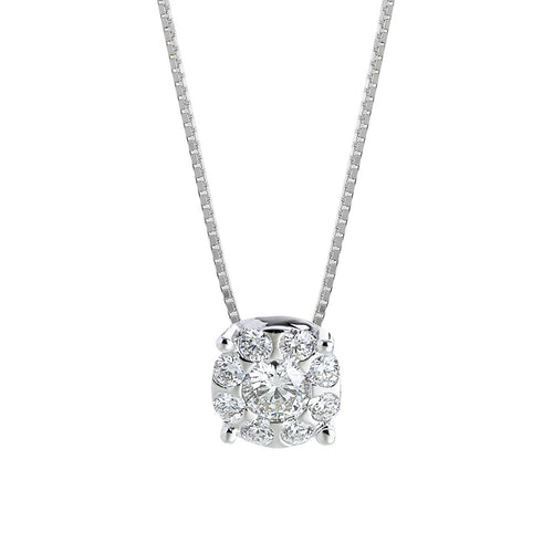 Artlinea collana in oro bianco 18kt