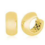 Artlinea orecchini a con chiusura a scatto in oro 18kt