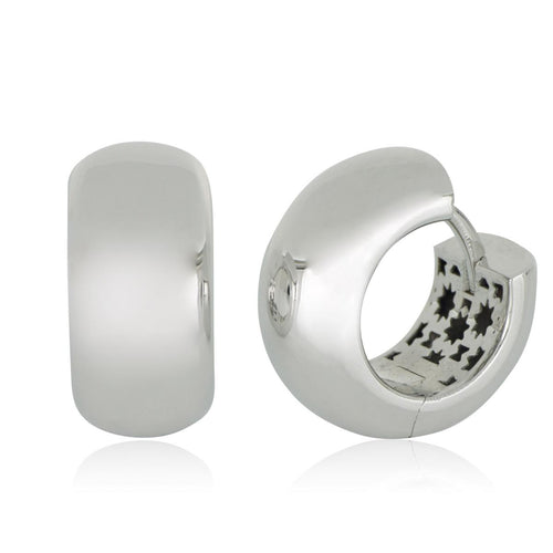 Artlinea Orecchini a con chiusura a scatto in oro 18kt