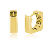 Artlinea orecchini a con chiusura a scatto in oro 18kt