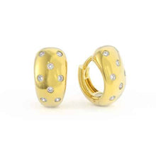 Carica l'immagine nel visualizzatore di Gallery, Orecchini in oro 18kt con diamanti