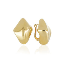Carica l'immagine nel visualizzatore di Gallery, Orecchini in oro 18kt con finitura lucida gialla