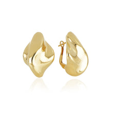 Carica l'immagine nel visualizzatore di Gallery, Orecchini in oro 18kt con finitura lucida gialla
