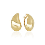 Artlinea Orecchini in oro 18kt con finitura lucida gialla