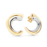 Artlinea Orecchini in oro bicolore lucido 18kt