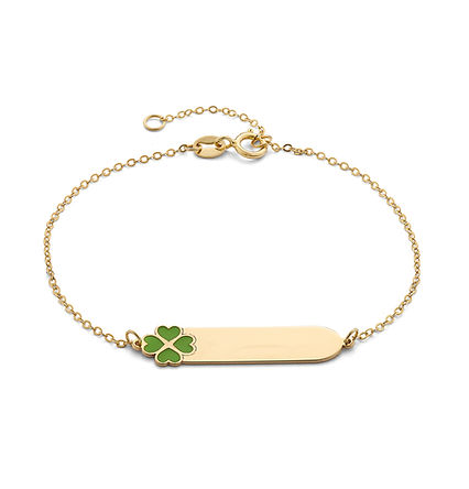 Bracciale in Oro giallo 375‰ con smalto