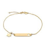 Bracciale in Oro giallo 375‰ stella