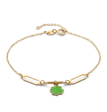 Bracciale in Oro giallo 375‰ con smalto