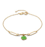 Bracciale in Oro giallo 375‰ con smalto