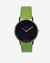 Carica l'immagine nel visualizzatore di Gallery, Orologio Corallium quadrante nero