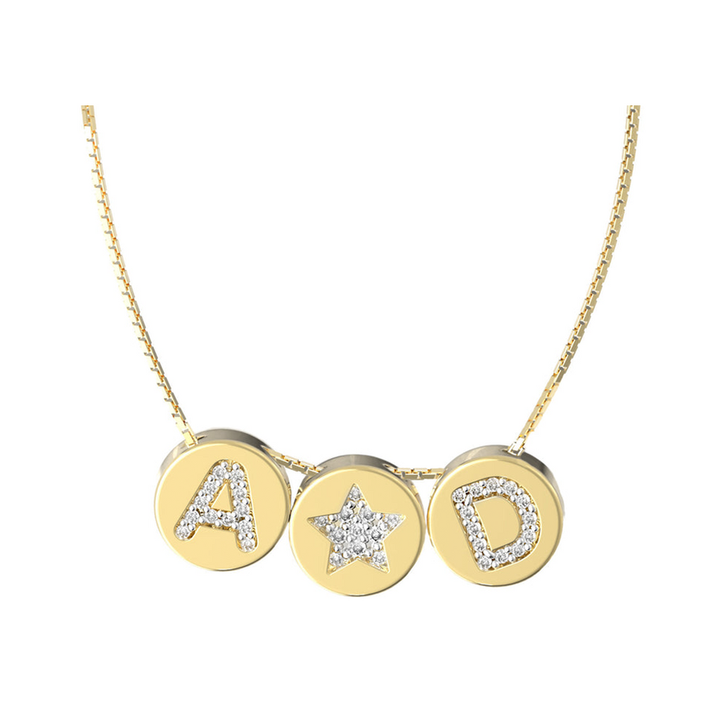 Collana Artlinea in oro 18kt e diamanti bianchi naturali