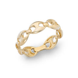 Anello in Oro Giallo 375‰ con intreccio