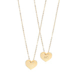 Girocollo in Oro Giallo 375‰ con Cuore Personalizzabile