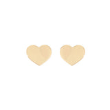 Orecchini a Lobo in Oro Giallo 375‰ con Cuore