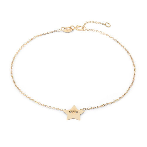 Bracciale in Oro Giallo 375‰ con Stella
