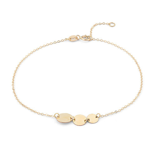 Bracciale in Oro Giallo 375‰ con Cerchi