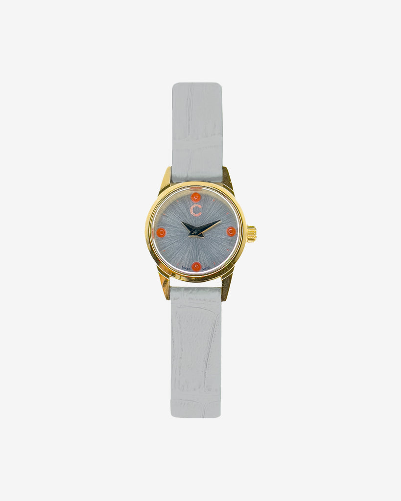Orologio Corallium piccolo quadrante bianco