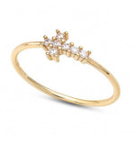 Anello Ambrosia con Croce di Zirconi