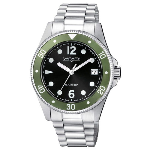Vagary Orologio AQUA39 SOLOTEMPO UNISEX VERDE